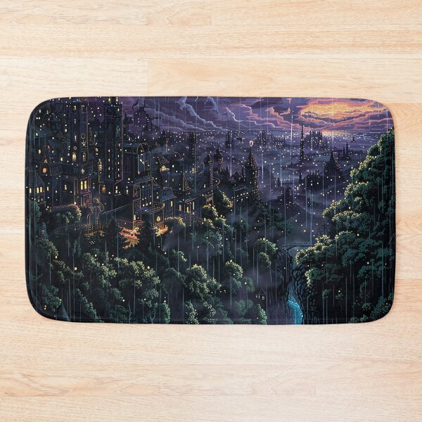 Item preview, Colorfull Cityscape Illustration designed and sold by nomiraclehere.