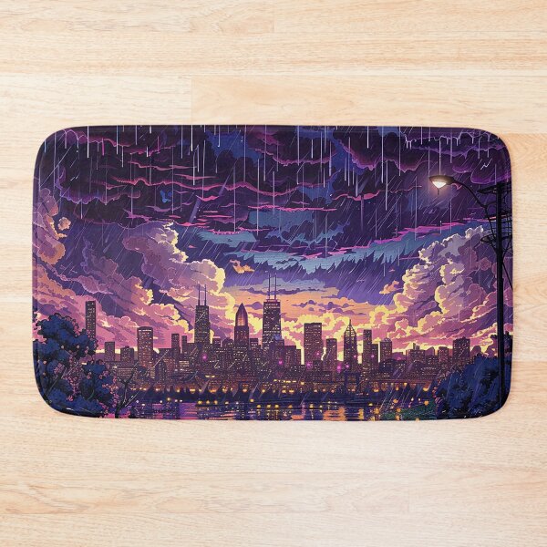 Item preview, Colorfull Cityscape Illustration designed and sold by nomiraclehere.