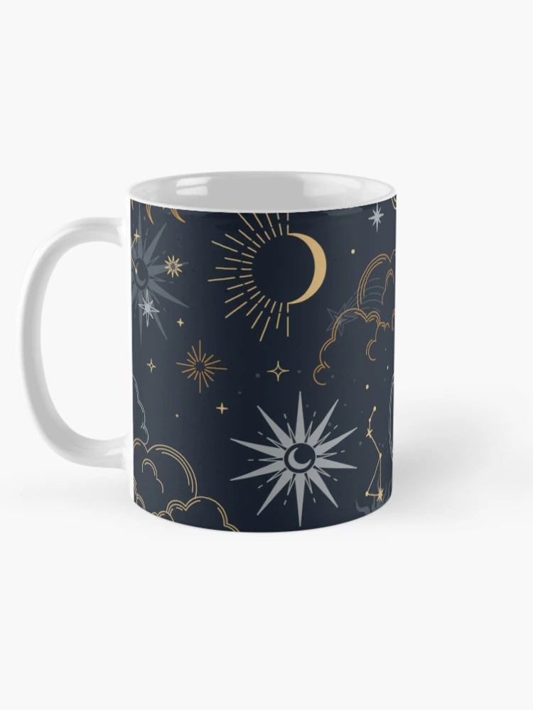 Thumbnail 5 of 6, Coffee Mug, Zodiac Pattern designed and sold by InfinityPattern.