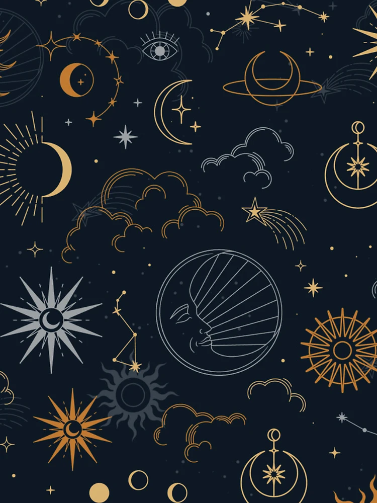Thumbnail 4 of 4, iPhone Case, Zodiac Pattern designed and sold by InfinityPattern.