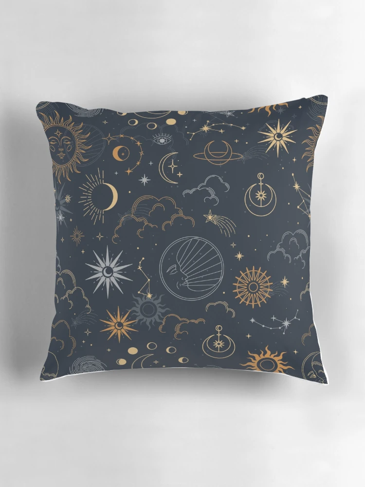 Thumbnail 3 of 4, Pillow, Zodiac Pattern designed and sold by InfinityPattern.
