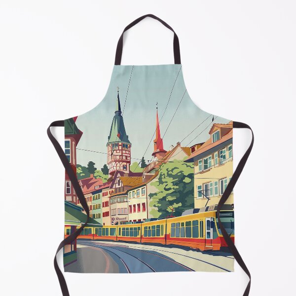Item preview, Colorfull Cityscape Illustration designed and sold by nomiraclehere.