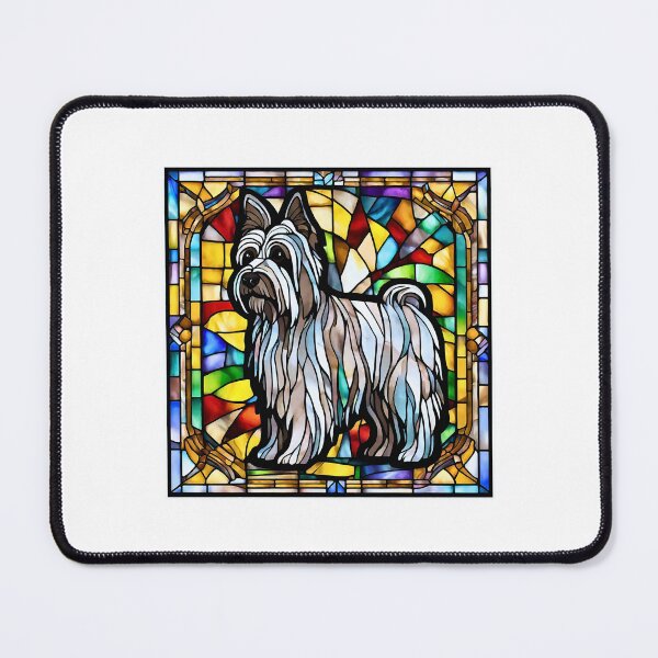 Item preview, Stained Glass Skye Terrier designed and sold by Fredster1966.