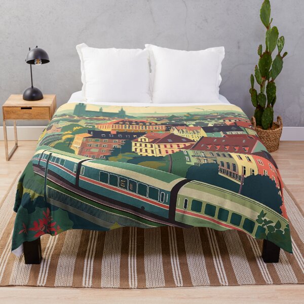 Item preview, Colorfull Cityscape Illustration designed and sold by nomiraclehere.