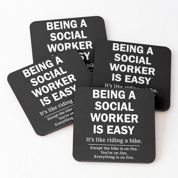 Item preview, Being A Social Worker Is Easy designed and sold by Gravy-tee07.
