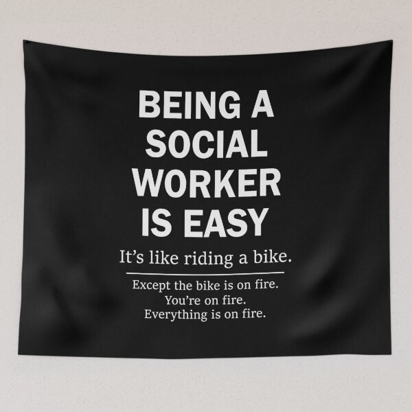 Item preview, Being A Social Worker Is Easy designed and sold by Gravy-tee07.