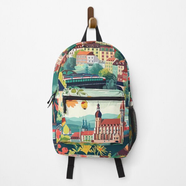 Item preview, Colorfull Cityscape Illustration designed and sold by nomiraclehere.
