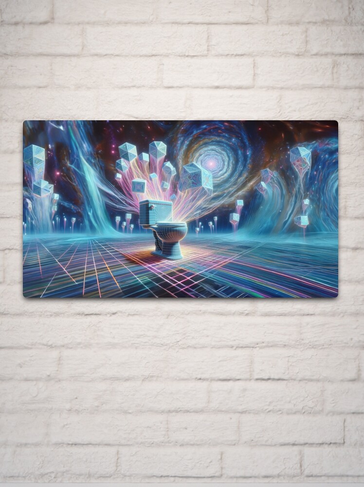 Thumbnail 2 of 4, Metal Print, Voyage of the Visionary Valve designed and sold by thomasdatt.