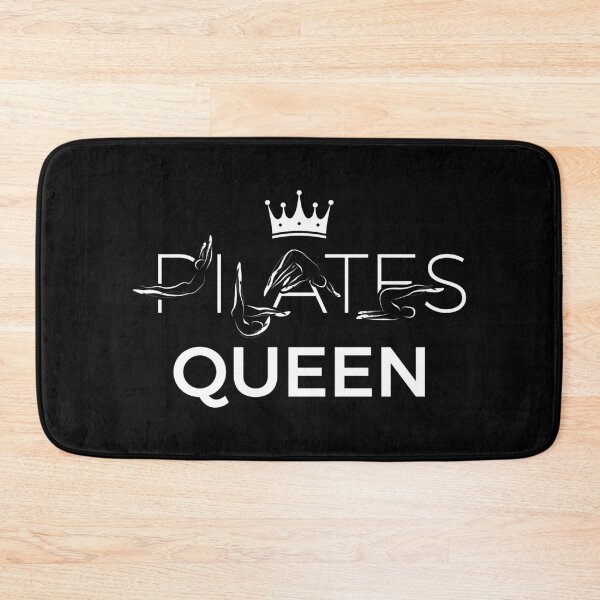 Item preview, PILATES Queen in white color designed and sold by sashica.