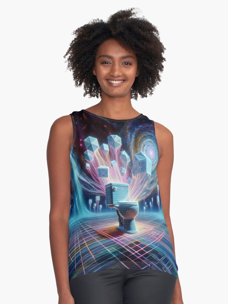 Item preview, Sleeveless Top designed and sold by thomasdatt.