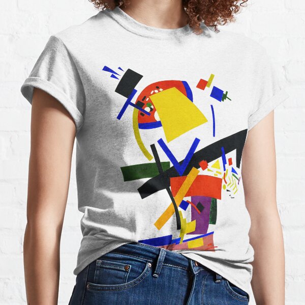 HD - Suprématisme, par Kazimir Severinovich Malevich 1913 Haute définition T-shirt classique