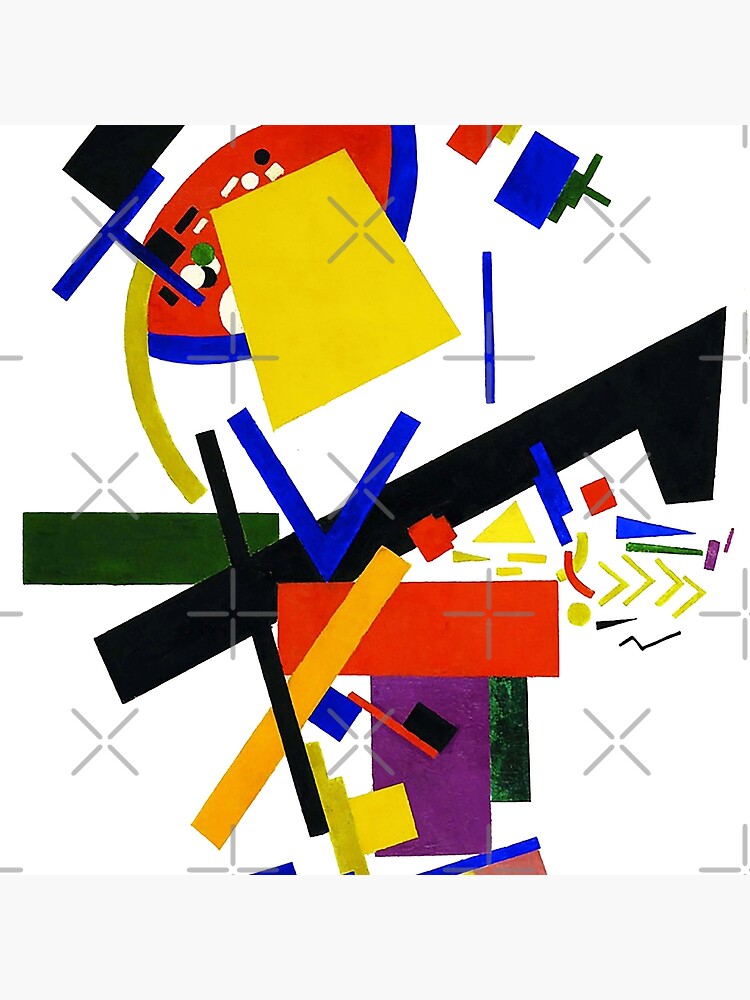 HD - Suprematism , by Kazimir Severinovich Malevich 1913 High Definition by mindthecherry