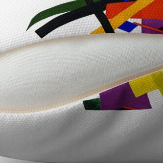 Alternate view of HD - Suprematism , by Kazimir Severinovich Malevich 1913 High Definition Floor Pillow