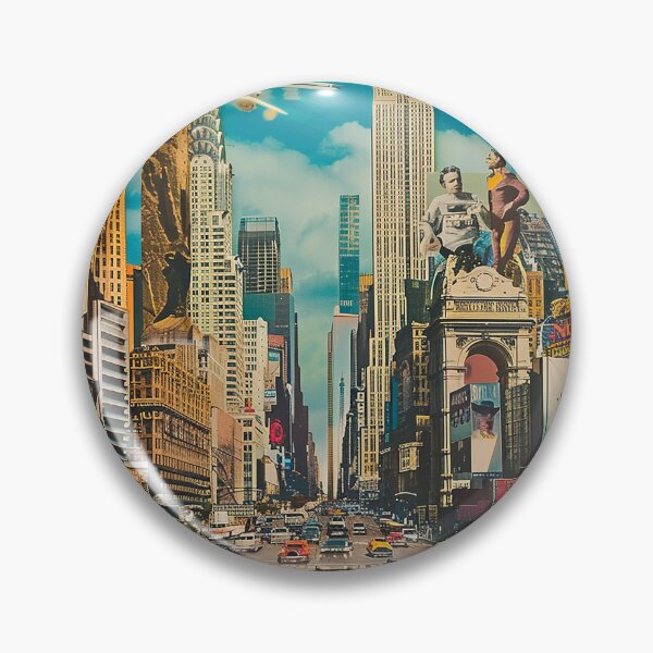 Item preview, Colorfull Cityscape Illustration designed and sold by nomiraclehere.