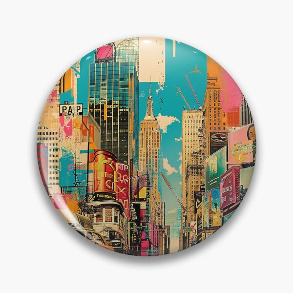Item preview, Colorfull Cityscape Illustration designed and sold by nomiraclehere.