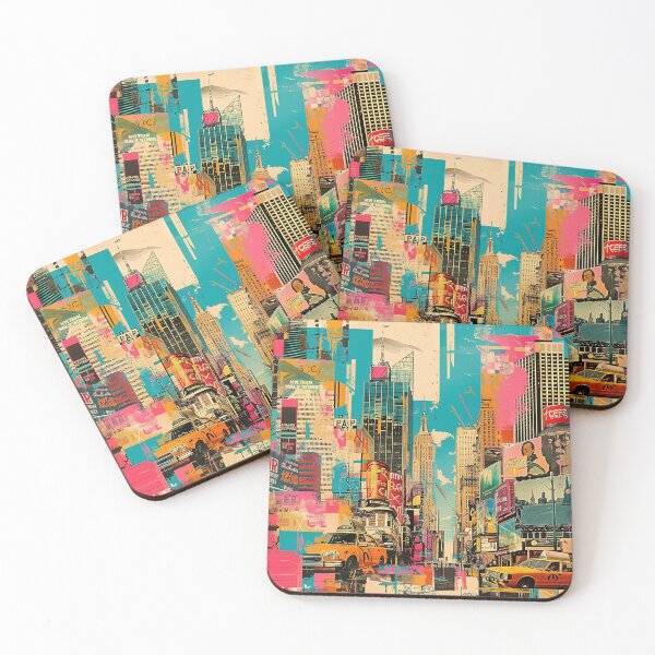 Item preview, Colorfull Cityscape Illustration designed and sold by nomiraclehere.