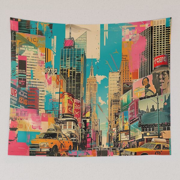 Item preview, Colorfull Cityscape Illustration designed and sold by nomiraclehere.