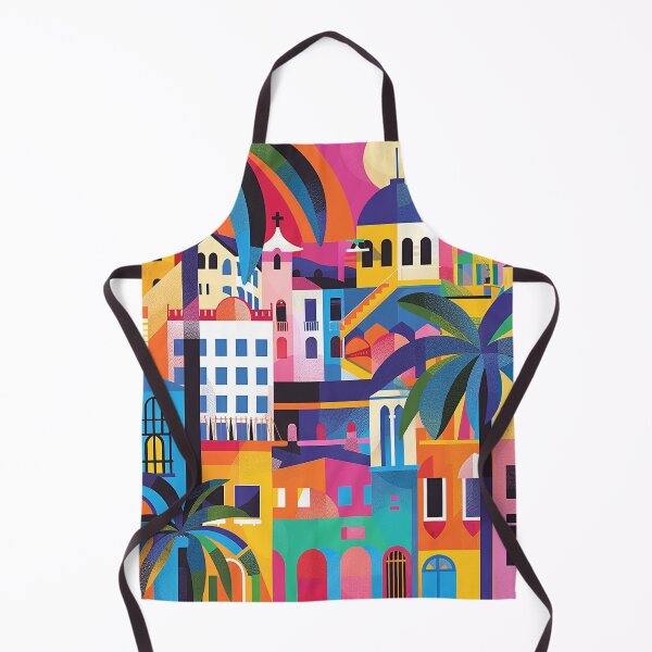 Item preview, Colorfull Cityscape Illustration designed and sold by nomiraclehere.