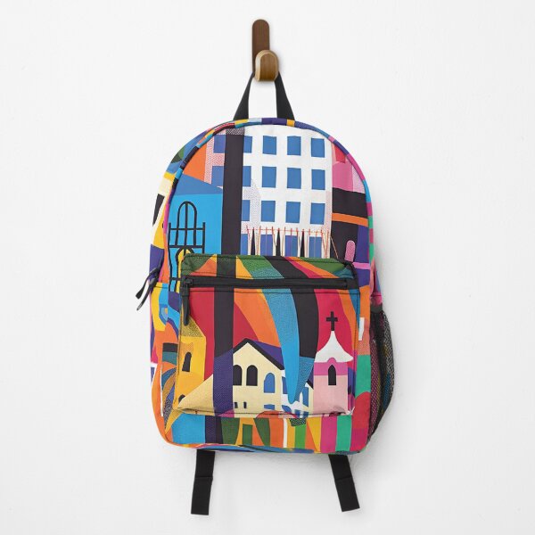 Item preview, Colorfull Cityscape Illustration designed and sold by nomiraclehere.