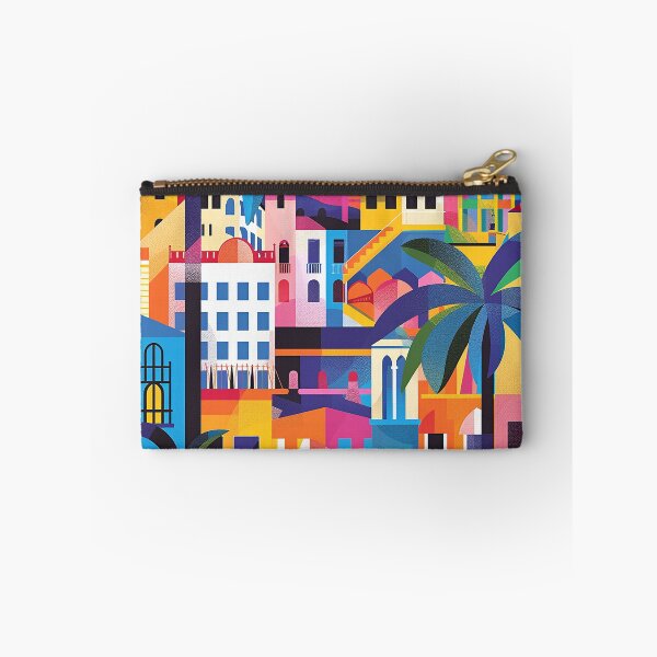 Item preview, Colorfull Cityscape Illustration designed and sold by nomiraclehere.