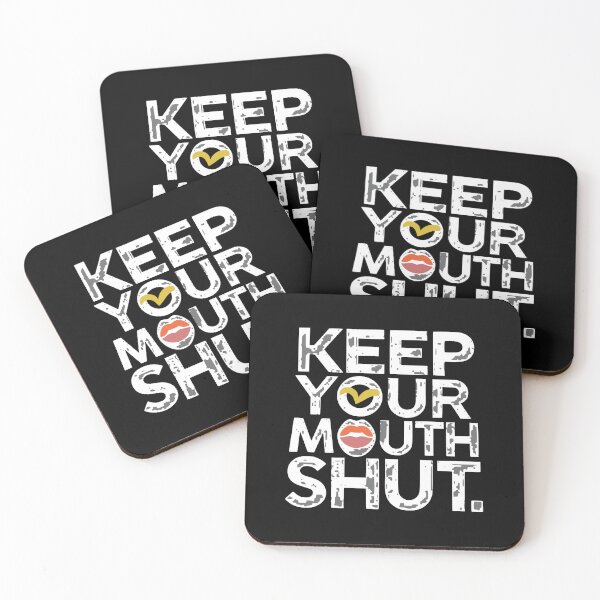 Item preview, Keep your mouth shut, street art culture designed and sold by Pflugart.