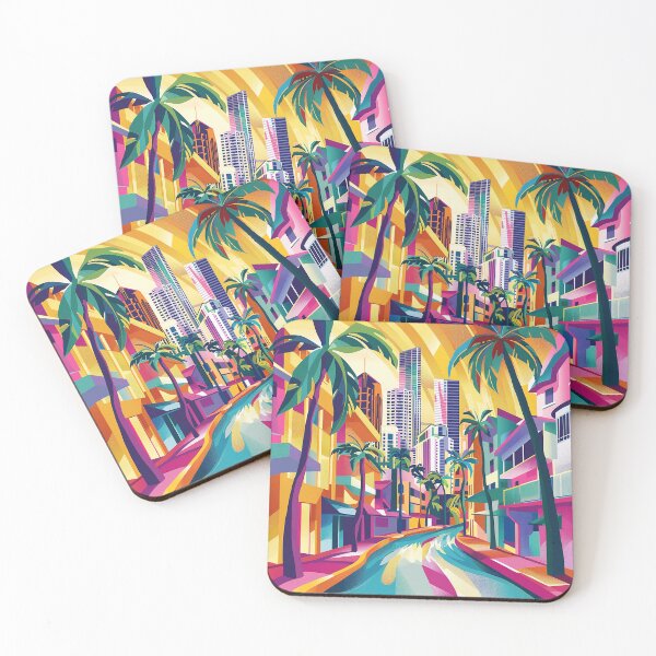 Item preview, Colorfull Cityscape Illustration designed and sold by nomiraclehere.