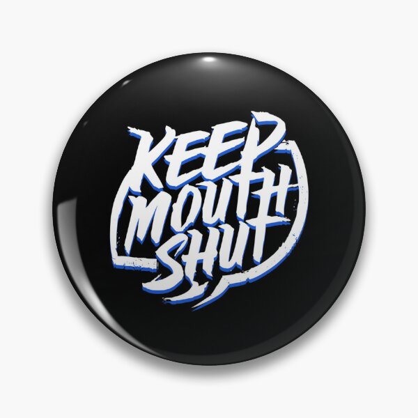Item preview, Keep your mouth shut, street art culture designed and sold by Pflugart.