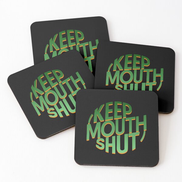 Item preview, Keep your mouth shut, street art culture designed and sold by Pflugart.