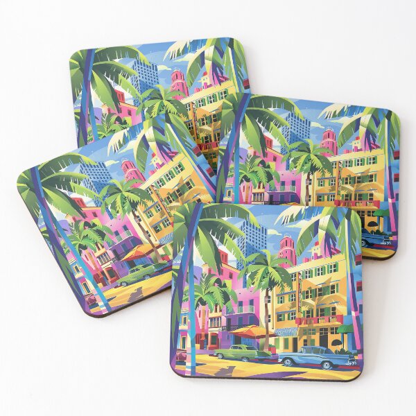 Item preview, Colorfull Cityscape Illustration designed and sold by nomiraclehere.