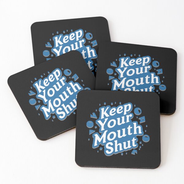 Item preview, Keep your mouth shut, street art culture designed and sold by Pflugart.