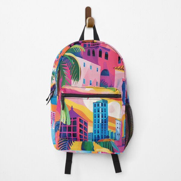 Item preview, Colorfull Cityscape Illustration designed and sold by nomiraclehere.