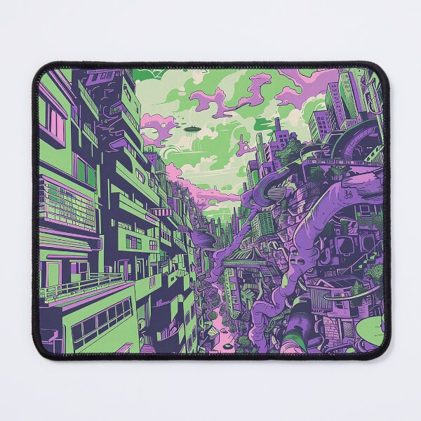 Item preview, Colorfull Cityscape Illustration designed and sold by nomiraclehere.
