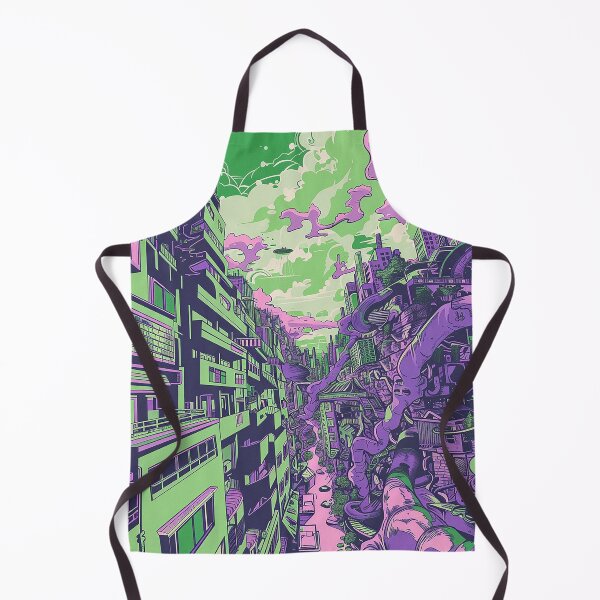 Item preview, Colorfull Cityscape Illustration designed and sold by nomiraclehere.