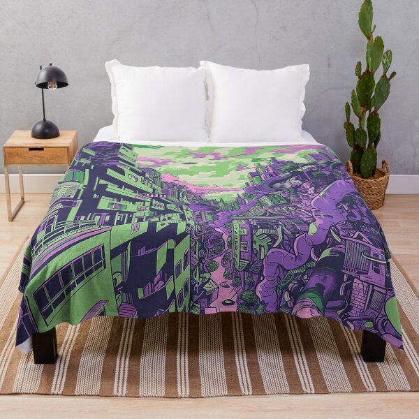 Item preview, Colorfull Cityscape Illustration designed and sold by nomiraclehere.