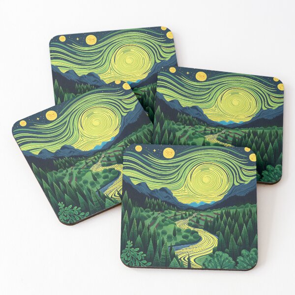 Item preview, Verdant Night: A Van Gogh Dream designed and sold by unimuse.