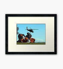Australian Army Blackhawk Helicopter - Avalon, 2011 Framed Print