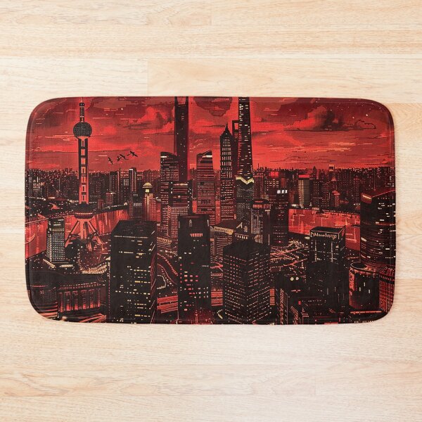 Item preview, Colorfull Cityscape Illustration designed and sold by nomiraclehere.