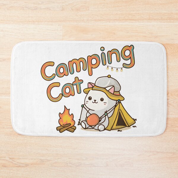 Item preview, Camping Cat designed and sold by deviatepolo.