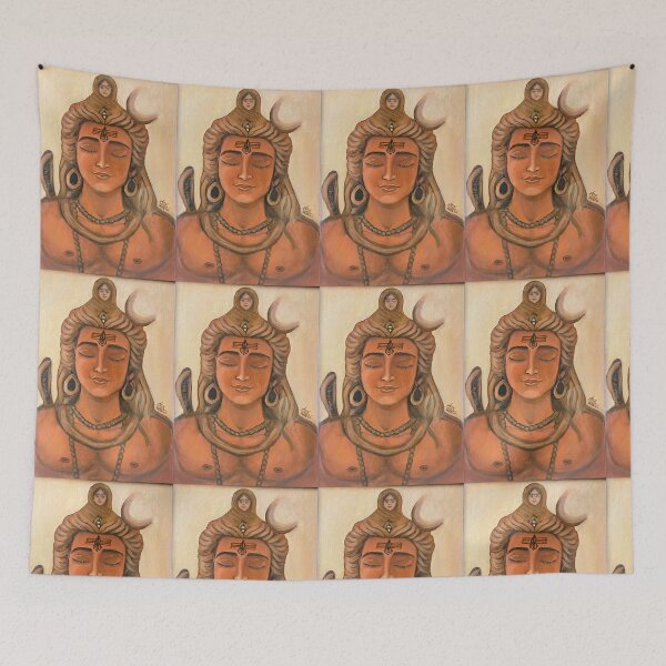 Item preview, bholenath in peace  designed and sold by AnziArts.