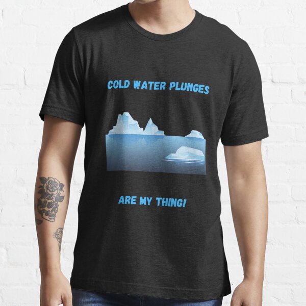 Ice Swimming Cold Water Warm Fuzzies Ice Bather T-Shirt