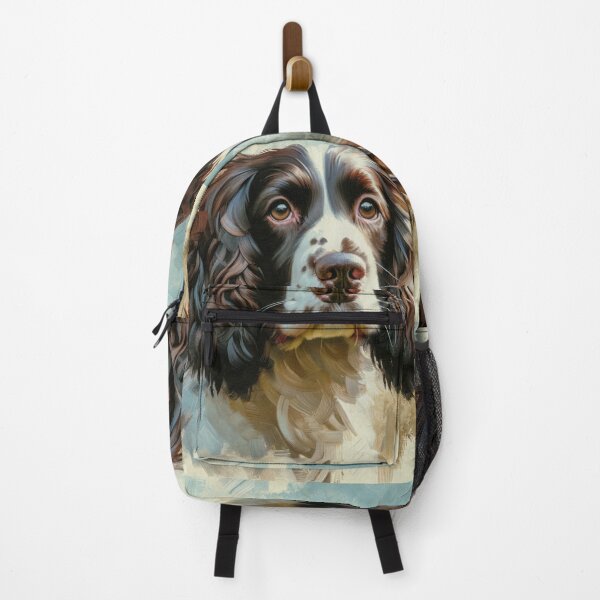 Item preview, English Springer Spaniel Acrylic Painting designed and sold by CritterManiaUK.