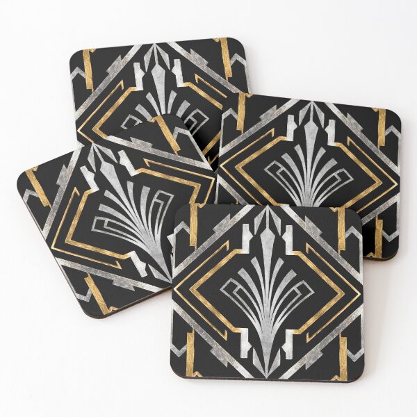 Item preview, Art Deco Geometric Nouveau Pattern designed and sold by SloganExpress.