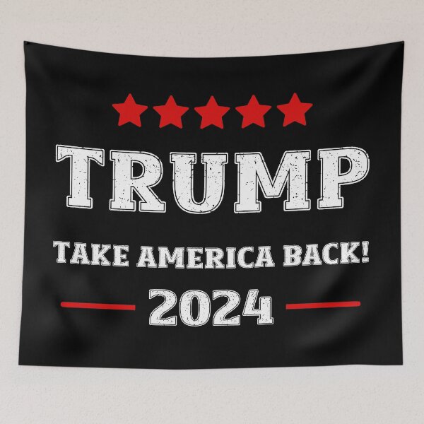 Item preview, Donald Trump Take America Back 2024 Support designed and sold by Quirky Shirts.