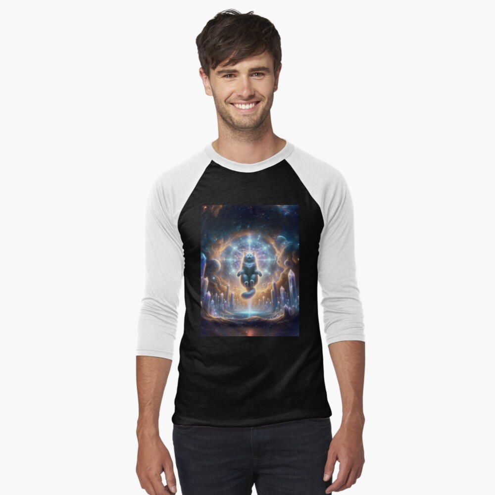 Item preview, Baseball ¾ Sleeve T-Shirt designed and sold by thomasdatt.