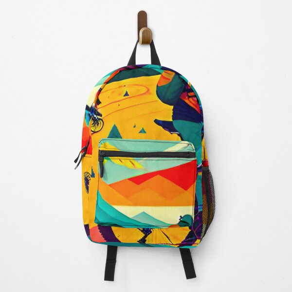 Item preview, Mountain Majesty: Biker Conquering Alpine Trails designed and sold by GrizzlyCollective.