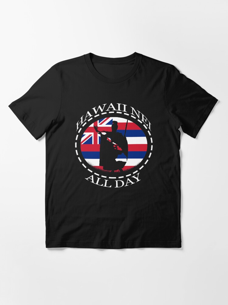 Alternate view of The Rising Sun King Kamehameha by Hawaii Nei All Day Essential T-Shirt