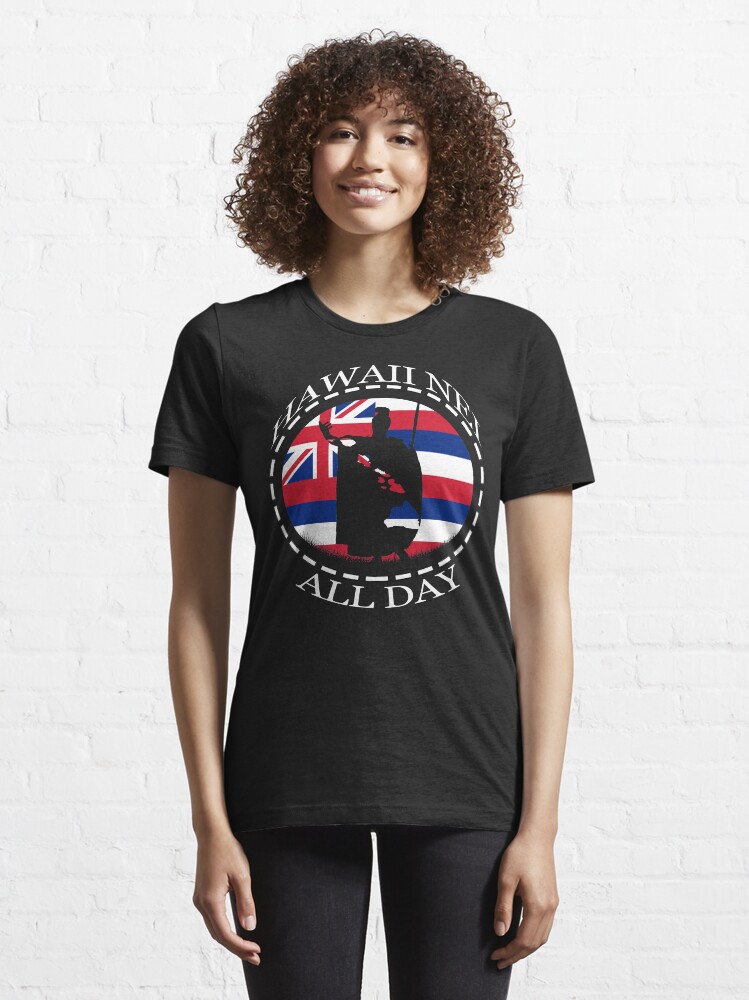 Alternate view of The Rising Sun King Kamehameha by Hawaii Nei All Day Essential T-Shirt