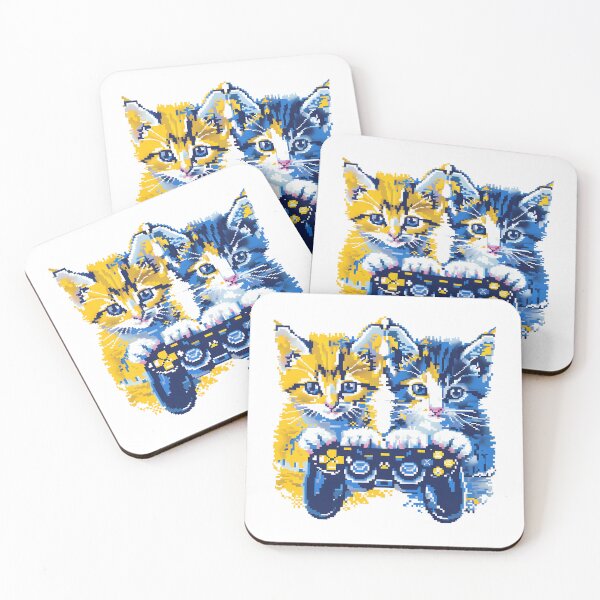 Item preview, Cats and Gaming designed and sold by PeelZinc.