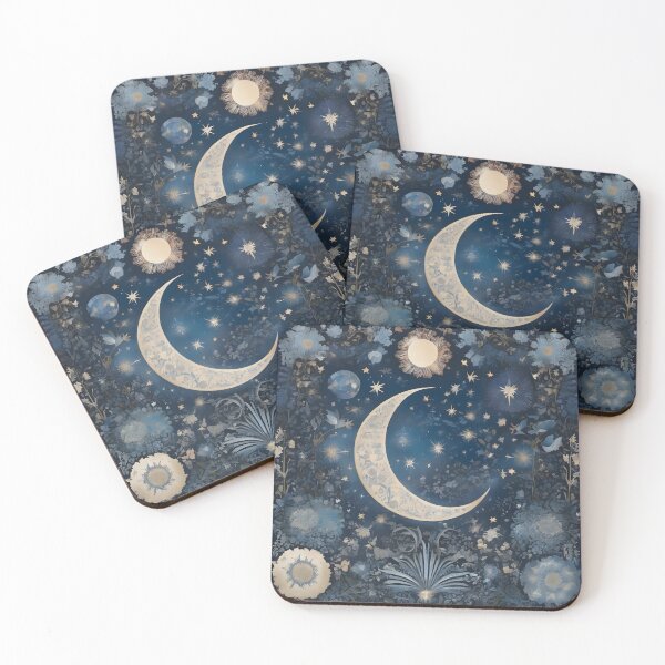 Item preview,  William Morris Moon and Stars designed and sold by Tamas Das.