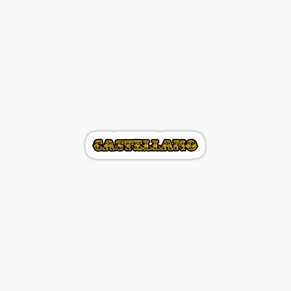 Vista previa del artículo con la obra «Mafioso - Castellano», diseñado y vendido por UNK-Fatigues.